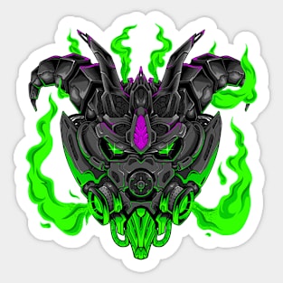 Mecha Evil Sticker